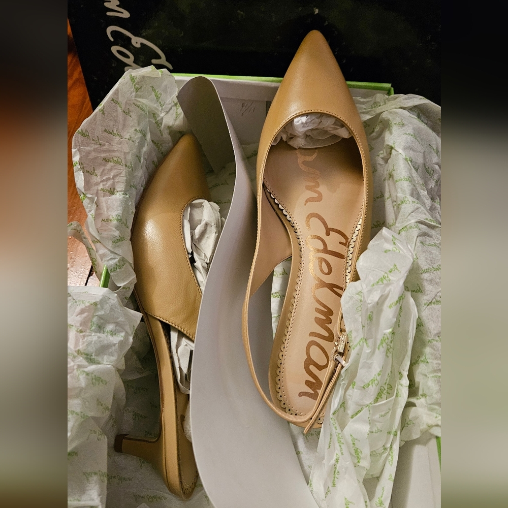 Sam Edelman Ludlow Slingback Pumps Sz 8M. NIB